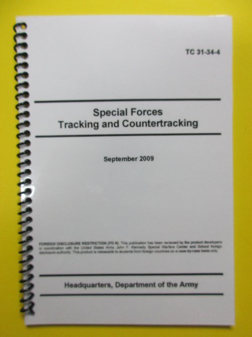 TC 31-34-4 Special Forces Tracking and Countertracking - Click Image to Close